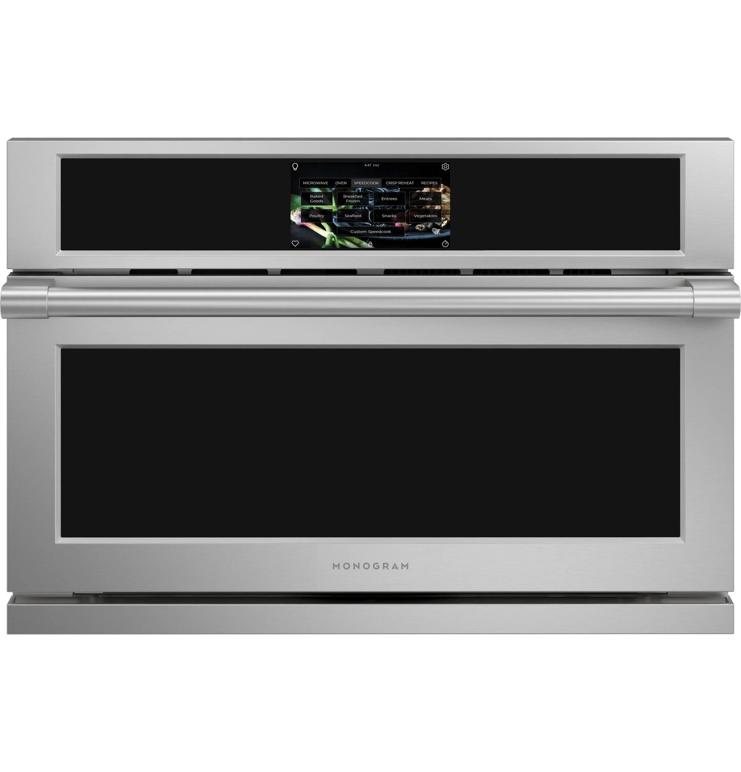 Monogram ZSB9122VSS 27" Five in One Wall Oven with 120V Advantium Technology Stainless Steel - ZSB9122VSS