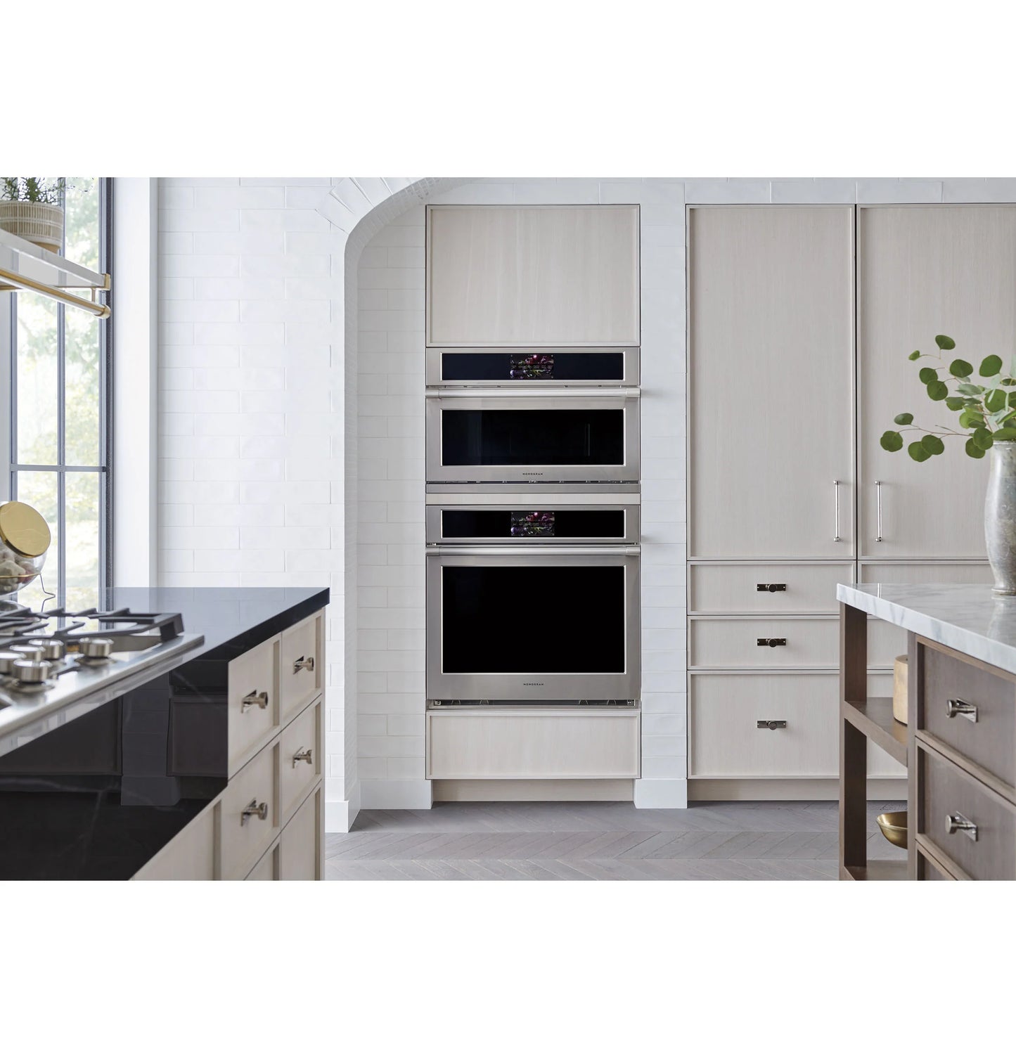 Monogram ZSB9132VSS 30" Statement Five-in-One Wall Oven with 120V Advantium Technology Stainless Steel - ZSB9132VSS