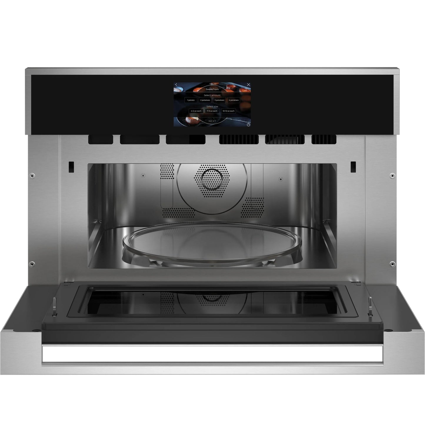 Monogram ZSB9231VSS 30" Minimalist Five-in-One Wall Oven with 240V Advantium Technology Stainless Steel - ZSB9231VSS