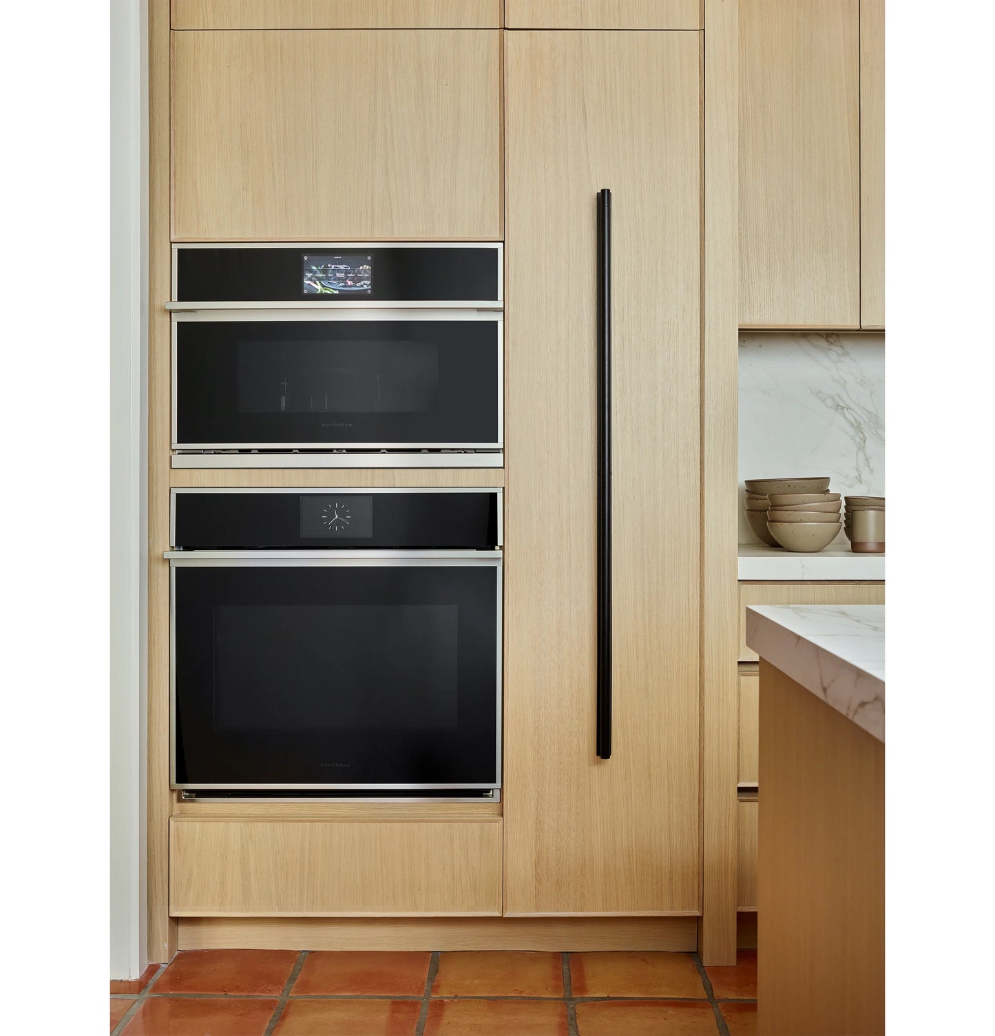 Monogram ZSB9231VSS 30" Minimalist Five-in-One Wall Oven with 240V Advantium Technology Stainless Steel - ZSB9231VSS