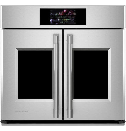 Monogram ZTSX1FPSNSS 30" Statement French-Door Single Wall Oven Stainless Steel - ZTSX1FPSNSS
