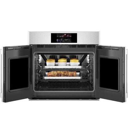 Monogram ZTSX1FPSNSS 30" Statement French-Door Single Wall Oven Stainless Steel - ZTSX1FPSNSS