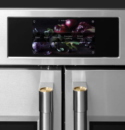 Monogram ZTSX1FPSNSS 30" Statement French-Door Single Wall Oven Stainless Steel - ZTSX1FPSNSS