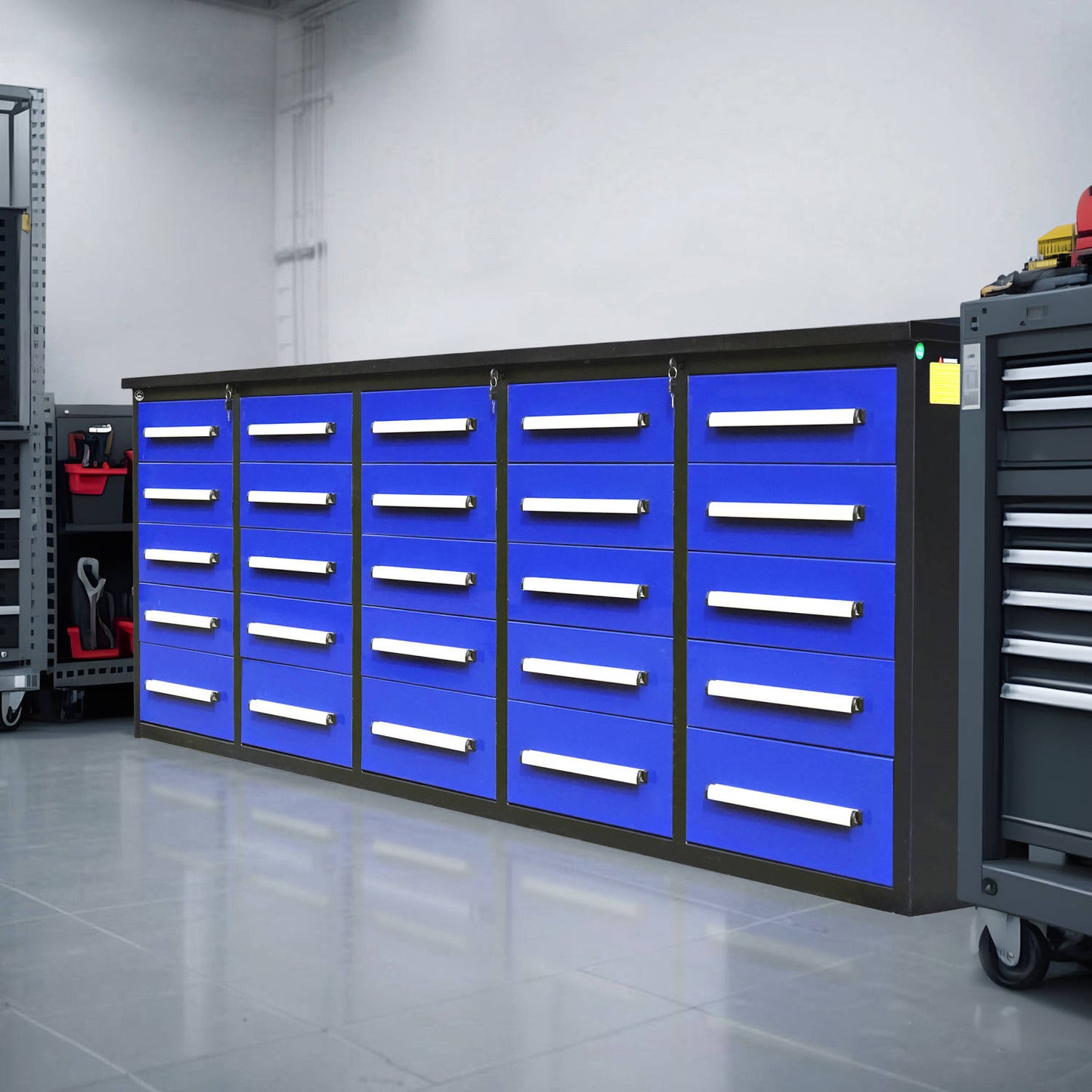 Chery Industrial Heavy Duty Garage Workbench Cabinet with 20 Drawers - WW000208