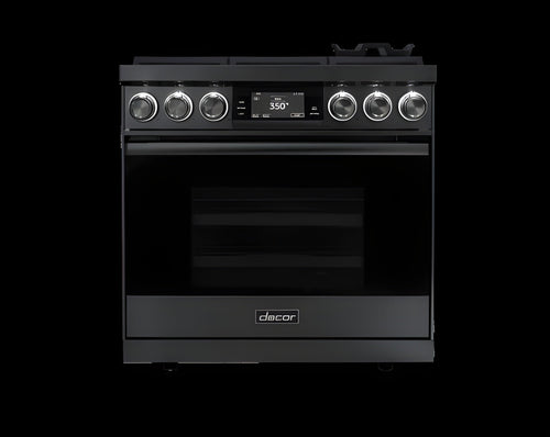DACOR 36" Range, Graphite Stainless Steel, Liquid Propane - DOP36M86DPM-KT
