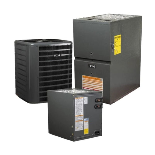 GOODMAN 2 Ton 13.4 SEER2 80% AFUE 60,000 BTU Gas Furnace and R32 Air Conditioner System - Upflow - AQ-GM9S800604BN