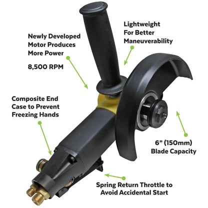 Alpha Tools Pneumatic Stone Cutter - PSC-600