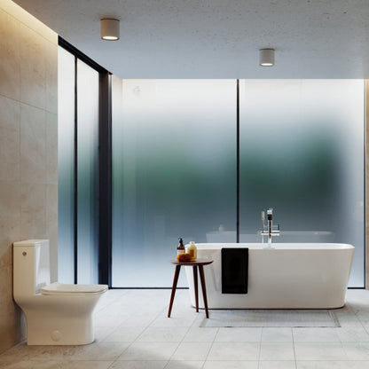 Swiss Madison Carre One-Piece Square Toilet Dual-Flush 1.1/1.6 gpf, Touchless - SM-1T264