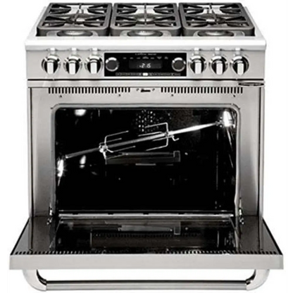 Capital 36" Connoisseurian Dual Fuel Range, 6 Open Burners - COB366N