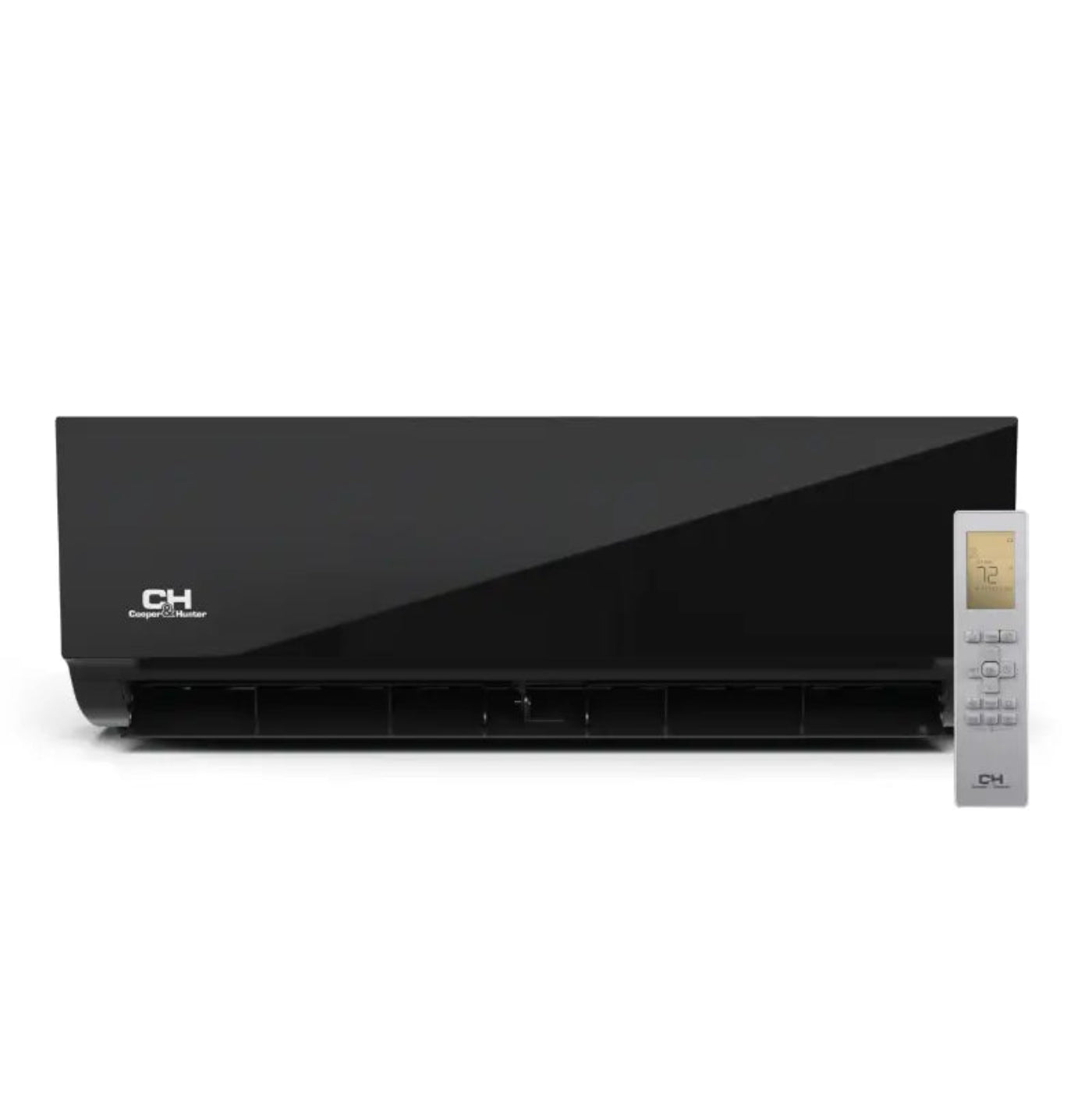 Cooper & Hunter 5 Zone 60,000 BTU Wall Mounted Mini Split AC R454B Midnight 9K+9K+12K+12K+12K - CH-R60MES-230VORB09MOLVWMRB09MOLVWMRB12MOLVWMRB12MOLVWMRB12MOLVWM-NO