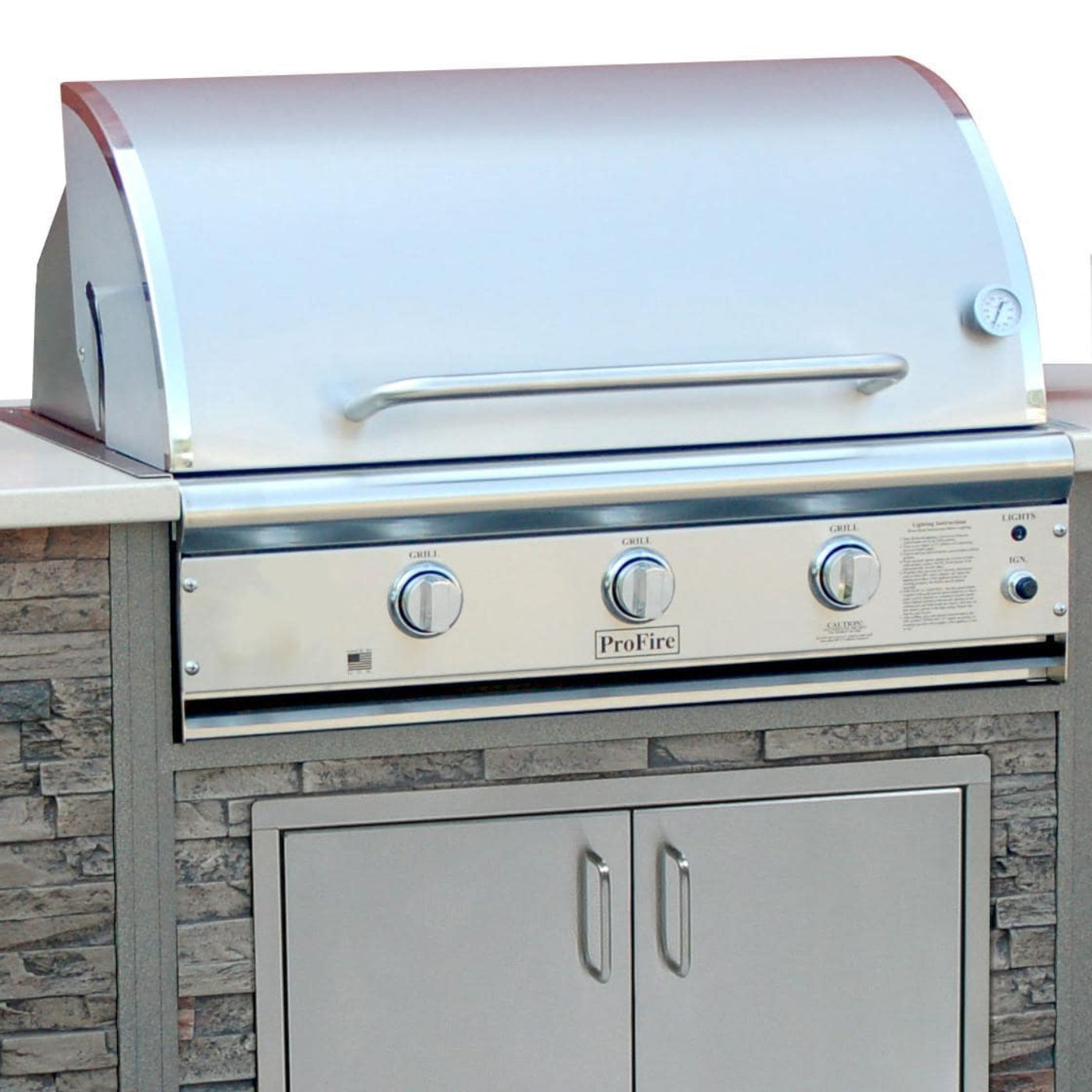 ProFire Professional Deluxe Series 36-Inch Built-In Gas Grill - PFDLX36G-P