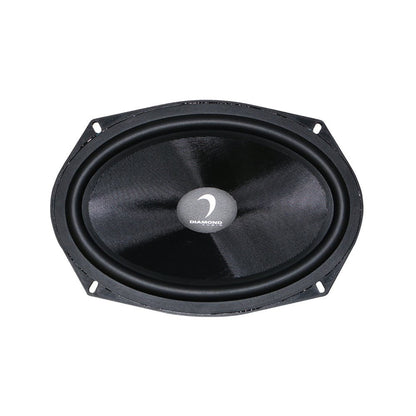 Diamond Audio 6" x 9" DES Series 2-way Component System 25mm Aluminum Dome Tweeter - DES69C