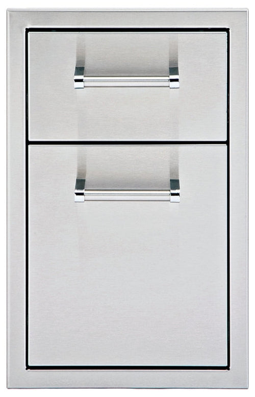 Delta Heat 13 Inch Double Storage Drawers - DHSD132-B