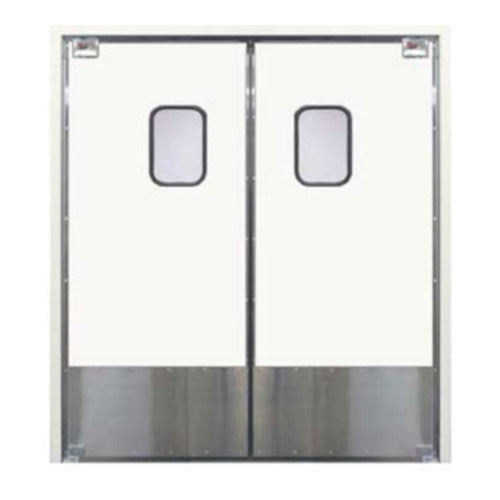 Curtron SPD-30-L-DBL-8496 84" x 96" Servie-Pro Series 30 Double Swing Door - CUSPD30LDBL8496
