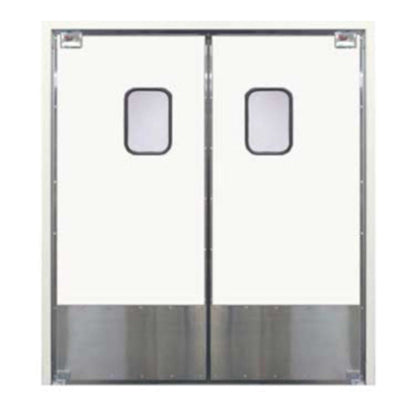 Curtron SPD-30-L-DBL-4296 42" x 96" Servie-Pro Series 30 Double Swing Door - CUSPD30LDBL4296