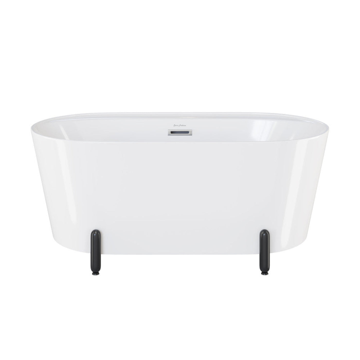 Swiss Madison Monaco 59" Freestanding Bathtub with Matte Black Stand - SM-FB1002MB