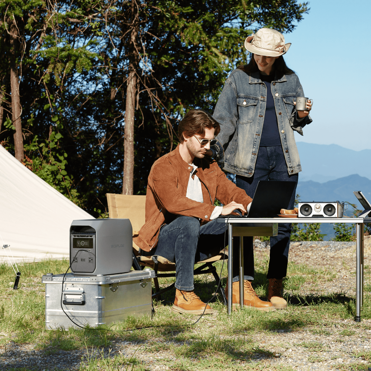 EcoFlow DELTA 3 Classic Portable Power Station (1024Wh) - D3C-100RIGID-2