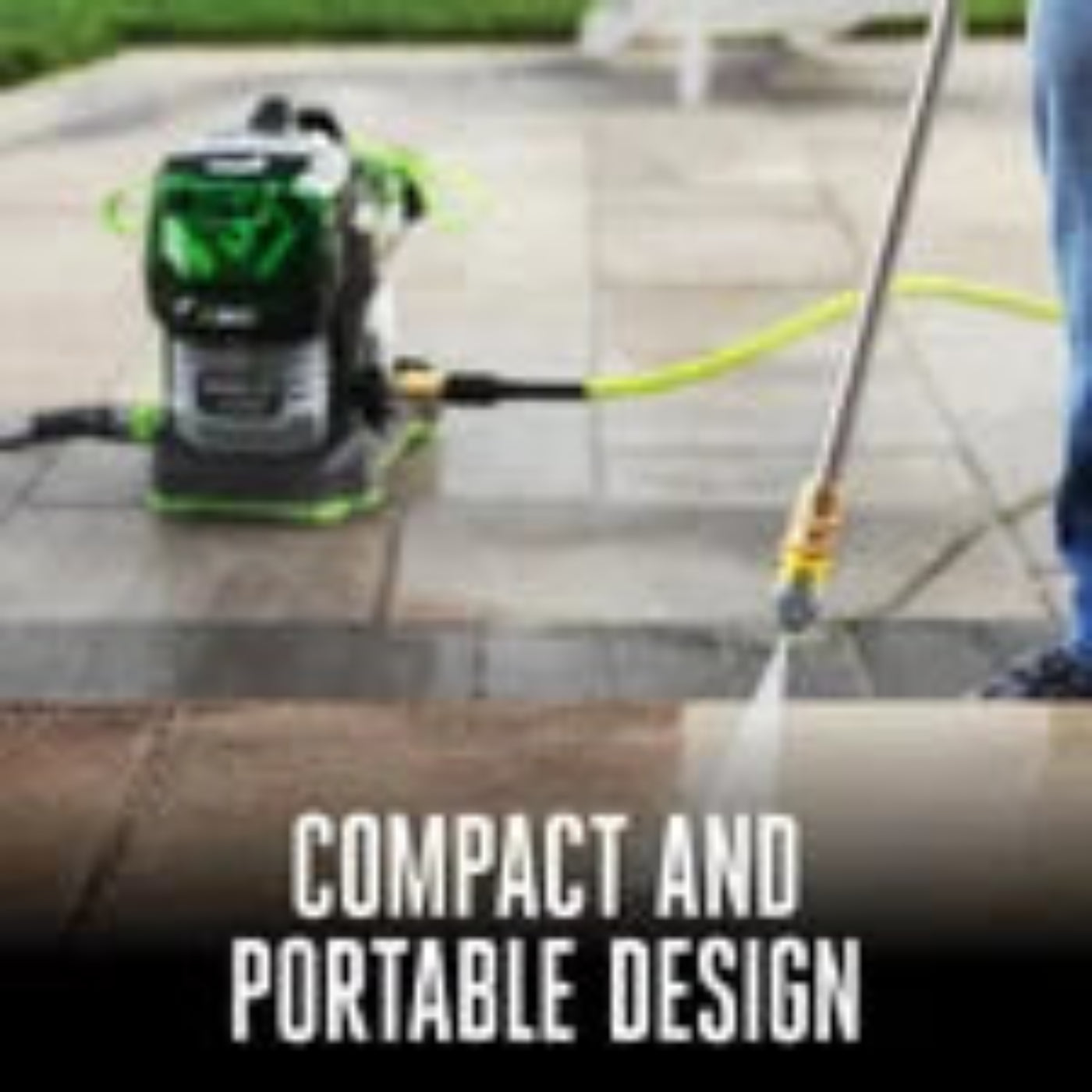 EGO Power+ 2100 PSI Compact Pressure Washer with 6Ah Battery and Standard Charger - HPW2105