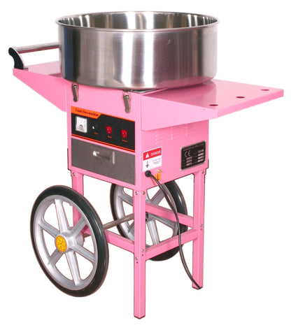 VIVO Electric Commercial Cotton Candy Machine with Cart - CANDY-V002