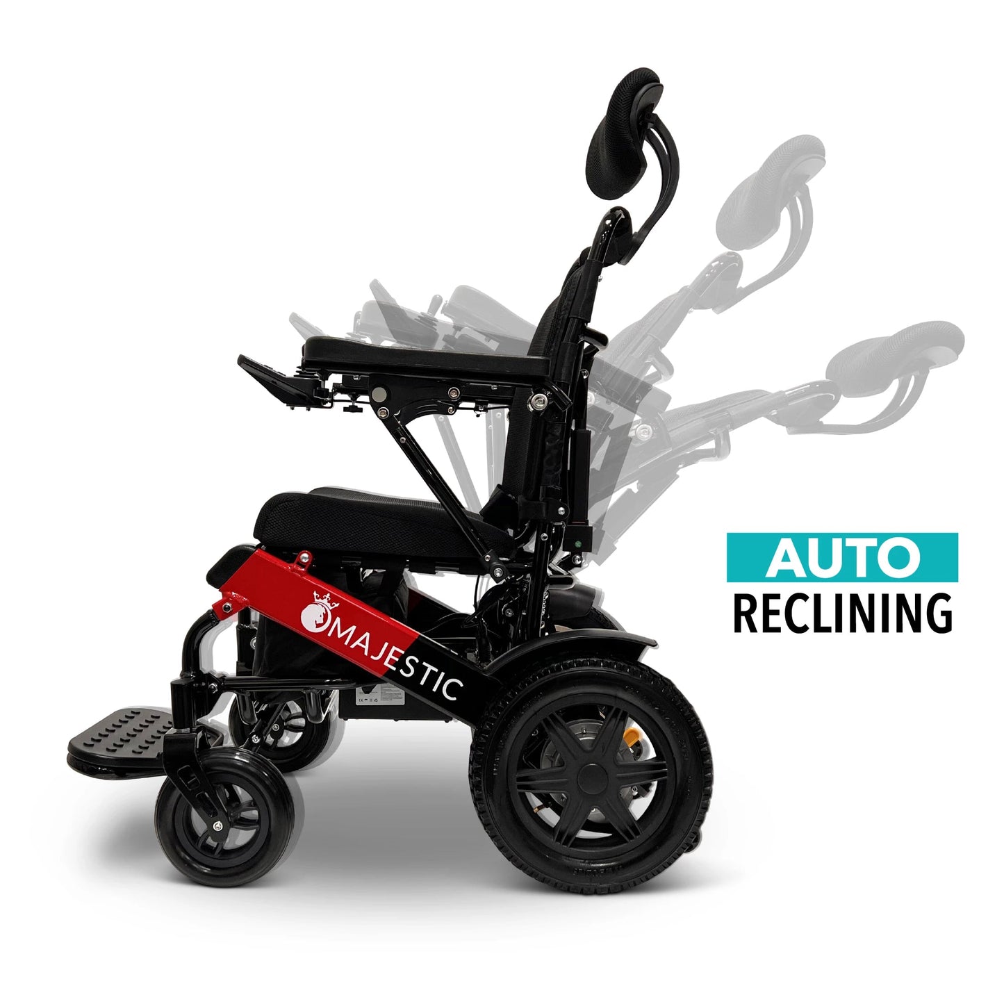 MAJESTIC IQ-9000 Auto Recline Remote Controlled Electric Wheelchair