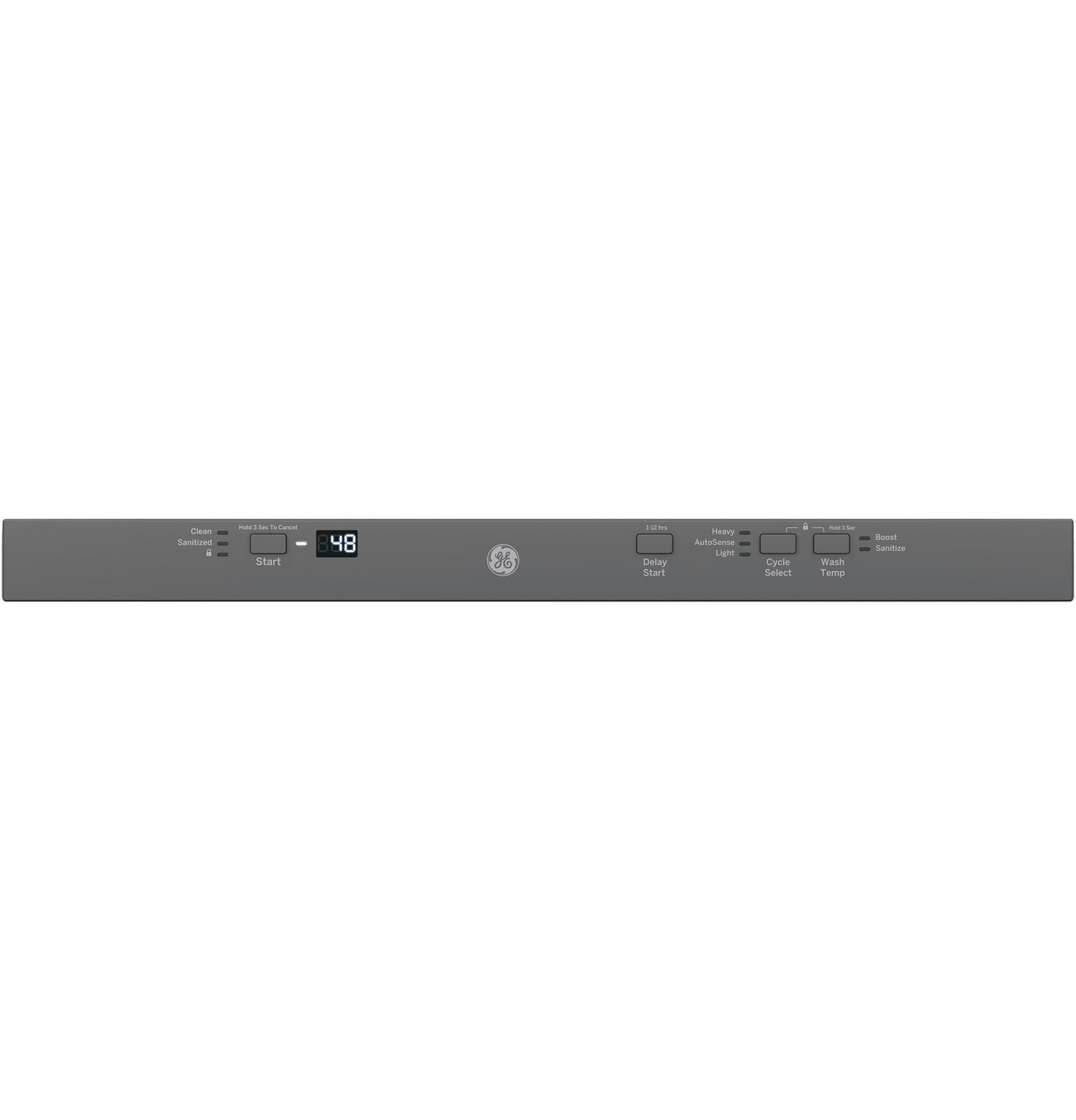 GE APPLIANCES GDT226SILII GE® ENERGY STAR® ADA Compliant in Stainless Steel Interior Panel-Ready Dishwasher with Sanitize Cycle Custom Panel Ready