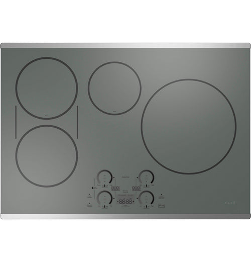 CAFE Series ENERGY STAR 30" Built-In Touch Control Induction Cooktop in Stainless Steel - CHP90302TSS