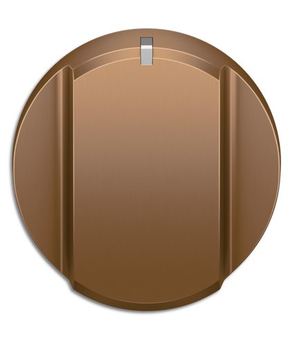 Fisher Paykel ProRange Dial Kit 48", 5 Burner, Dark Copper - Compatible with RDV3-485GD Other - ADLP3RD485DC