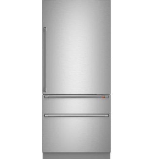 CAFE 36" Integrated Bottom-Freezer Refrigerator in Stainless Steel - CIC36RP2VS1