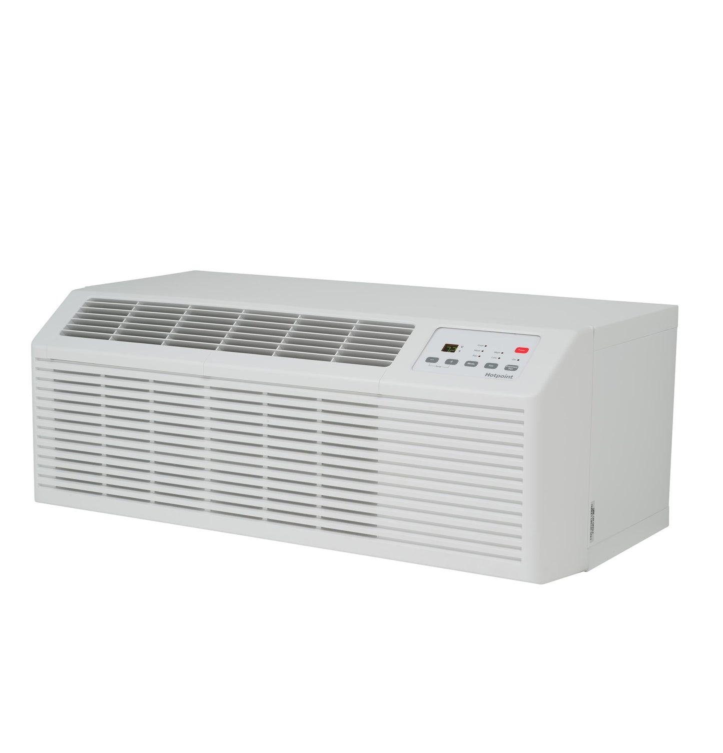 HOTPOINT Hotpoint PTAC Heat Pump Unit with Electric Heat Backup 12,000 BTU, 265V, 20amp White - AHHS12E3XXA