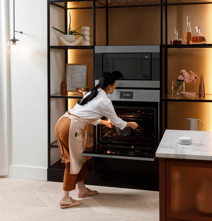 CAFE CAFé 30" Smart Built-In Convection Double Wall Oven in Platinum Glass Gray - CTD90DM2NS5