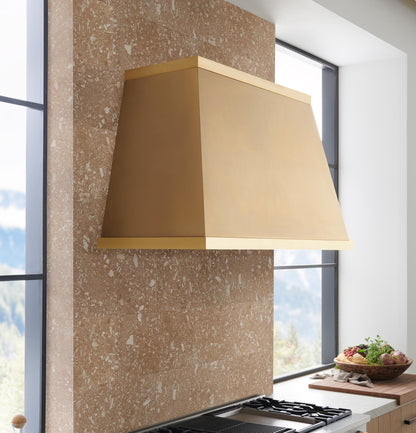 MONOGRAM Monogram 53" Brass Designer Collection Hood Brass - ZVC53DWB1