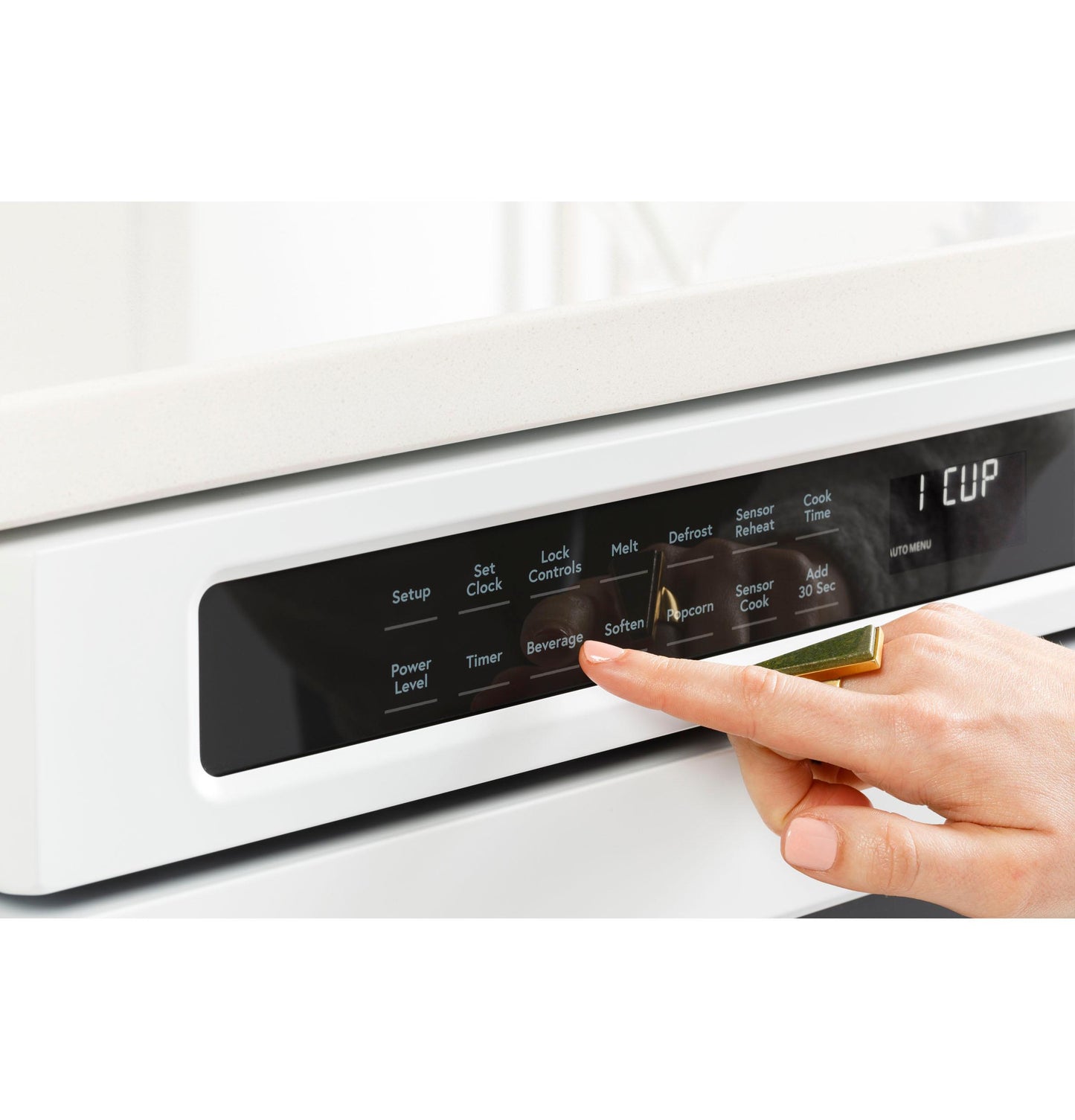 CAFE  Built-In Microwave Drawer Oven Black - CWL112P3RD5