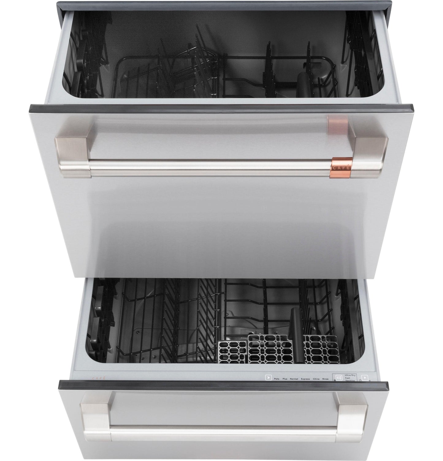 CAFE  Dishwasher Double Drawer in Stainless Steel - CDD420P2TS1