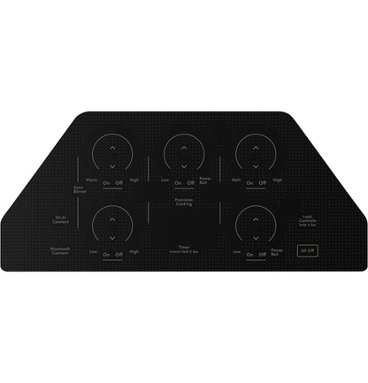 CAFE  36" Touch-Control Electric Cooktop Black - CEP90361TBB