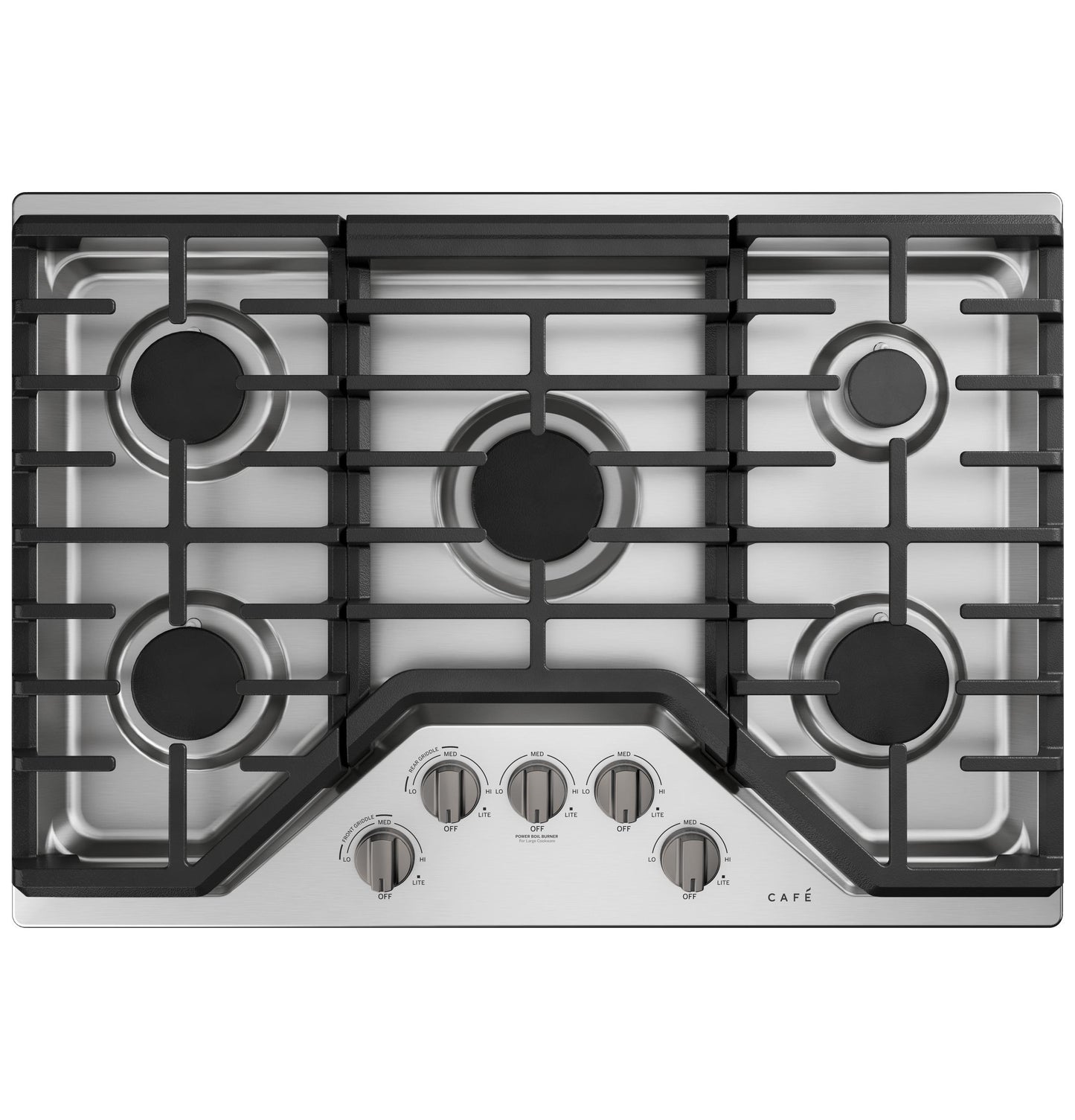 CAFE  30" Gas Cooktop in Stainless Steel - CGP70302NS1