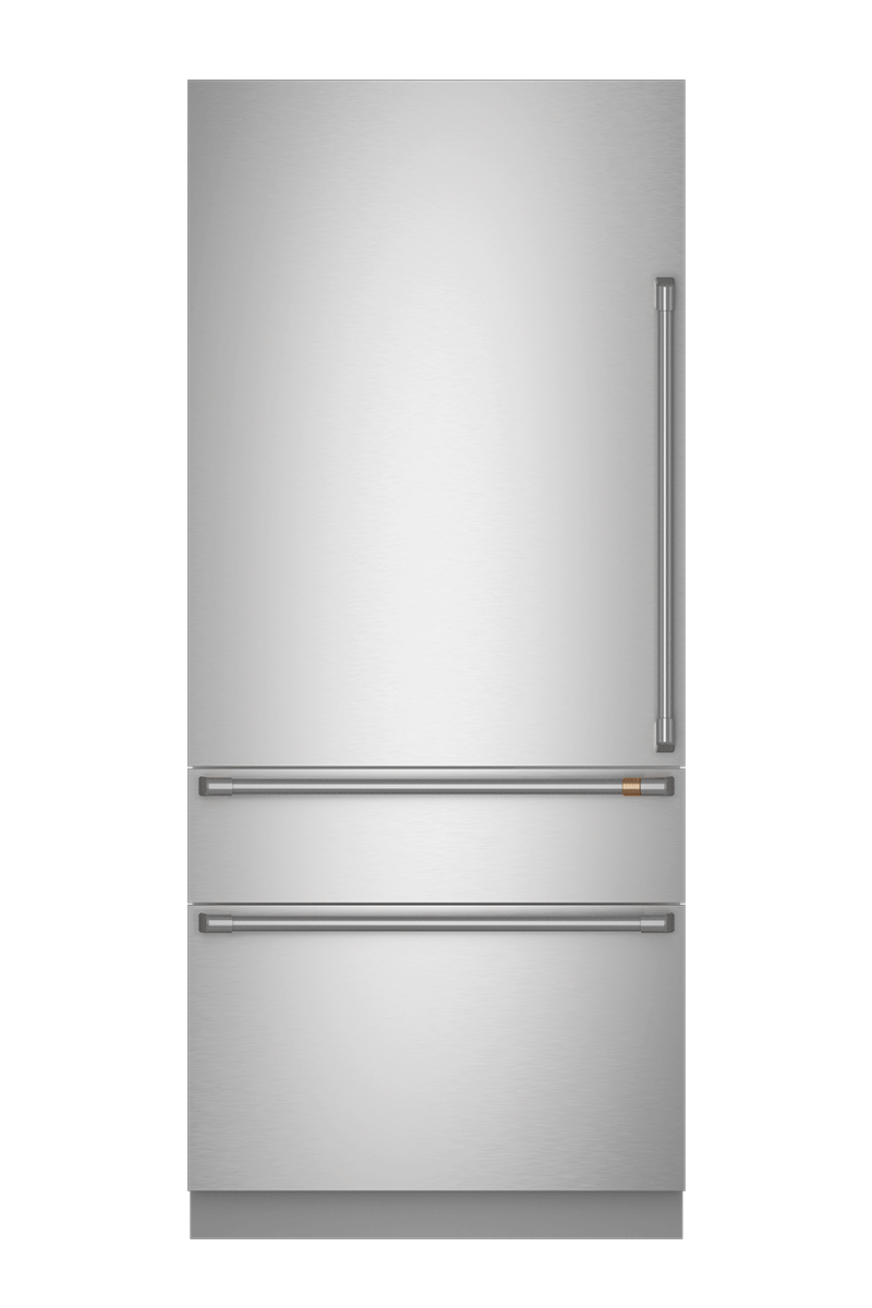 CAFE  36" Integrated Bottom-Freezer Refrigerator in Stainless Steel - CIC36LP2VS1