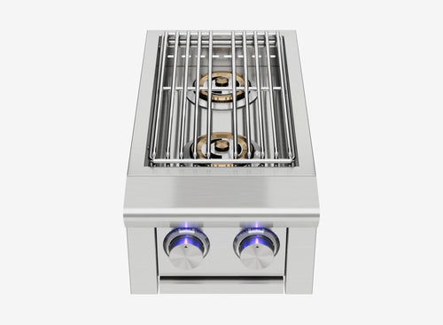 XO APPLIANCE XOGSIDEBXLTL XO Performance XLT Double Side Burner LP - XOGSIDEBXLTL