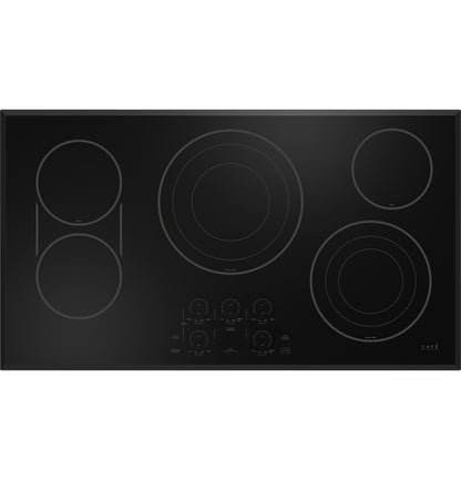 CAFE  36" Touch-Control Electric Cooktop Black - CEP90361TBB