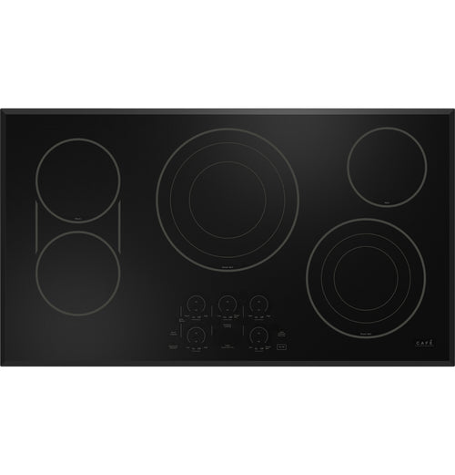 CAFE  36" Touch-Control Electric Cooktop Black - CEP90361TBB