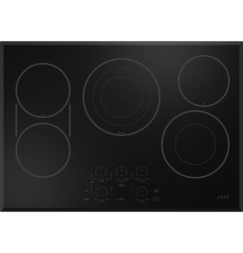 CAFE  30" Touch-Control Electric Cooktop Black - CEP90301TBB