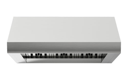 XO APPLIANCE XOGV48S Outdoor hood, 48"W, 33"D, 18"T, 1200CFM, LEDs, pro baffle filters in Stainless Steel - XOGV48S