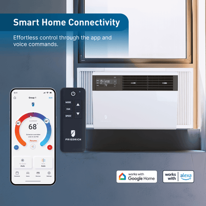 FRIEDRICH KCVM24B30A Friedrich K hl Inverter 24,000 BTU 230V Smart Window/Wall Air Conditioner - Cool only