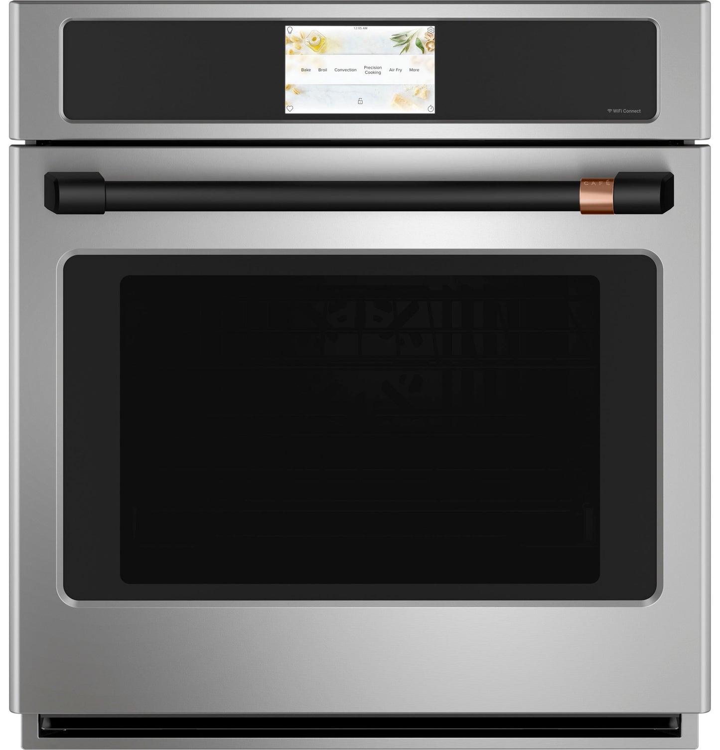 CAFE 27" Smart Single Wall Oven with Convection in Stainless Steel - CKS70DP2NS1
