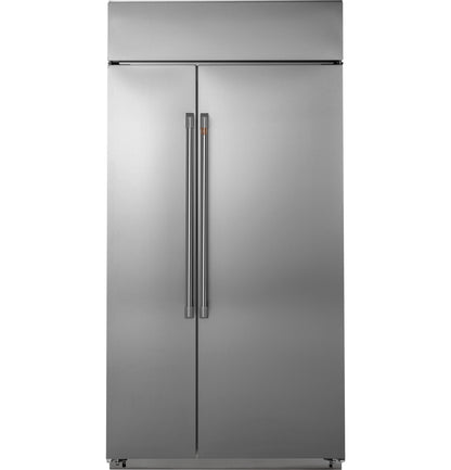 CAFE 48" Smart Built-In Side-by-Side Refrigerator in Stainless Steel - CSB48WP2NS1