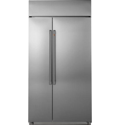CAFE 48" Smart Built-In Side-by-Side Refrigerator in Stainless Steel - CSB48WP2NS1