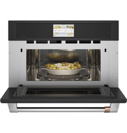 CAFE 30" Custom Speed Cook Oven with 120V Advantium Technology Black - CSB913P3VD1