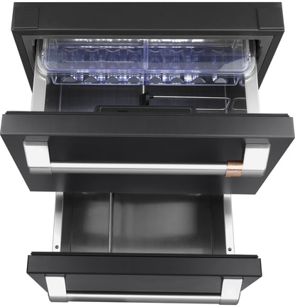 CAFE  5.7 Cu. Ft. Built-In Dual-Drawer Refrigerator Black - CDE06RP3ND1