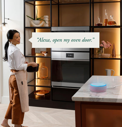 CAFE CAFé 30" Smart Built-In Convection Double Wall Oven in Platinum Glass Gray - CTD90DM2NS5