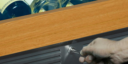 XO APPLIANCE XOU15BCOFR Beverage Center, 15" Solid Panel Ready Door, Right Hinge Custom Panel Ready - XOU15BCOFR