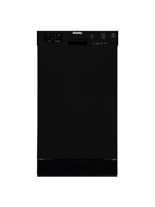 DANBY Danby 18" Wide Built-in Dishwasher in Black - DDW18D1EB